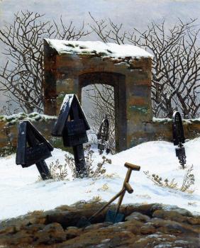 卡斯帕爾 大衛 弗裡德裡希 Graveyard Under Snow 卡斯帕爾 大衛 弗裡德裡希 Graveyard Under Snow